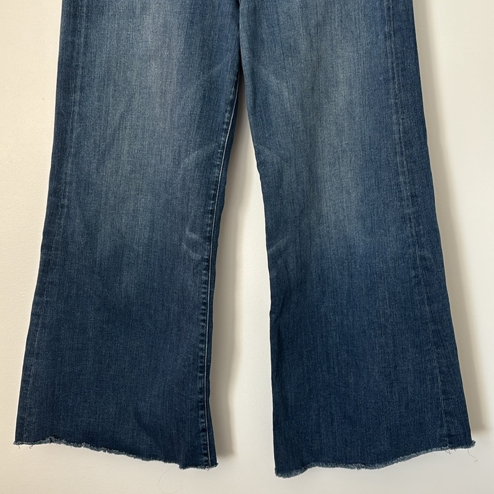 MOTHER The Swooner Roller Crop Fray Sz 31 - Picture 3 of 11